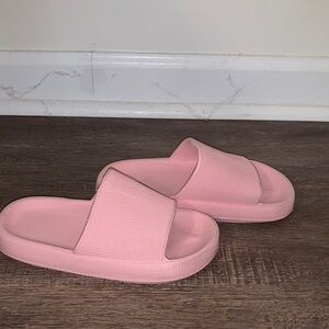 Amazon Kids Pink Slide Sandals